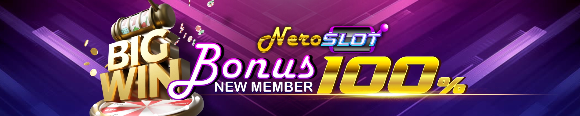 Slot Bonus New Member 100%